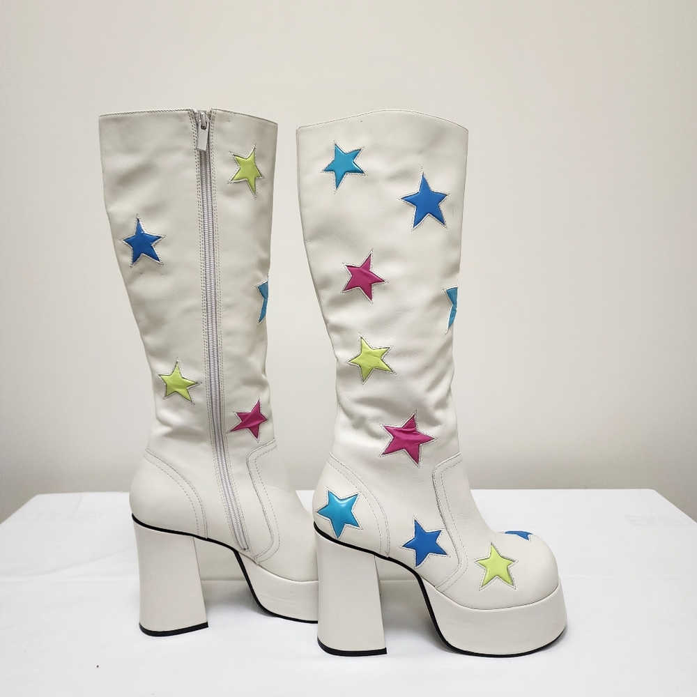 Steve Madden platform knee high boots